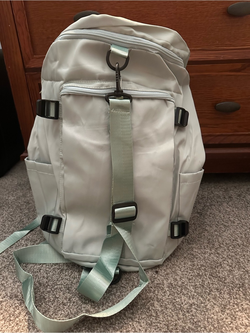 New backpack.   Super cool!